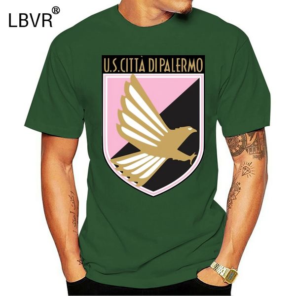 

u.s. citta di palermo rosanero italy serie a football soccer black t-shirt new sport hooded sweatshirt hoodie