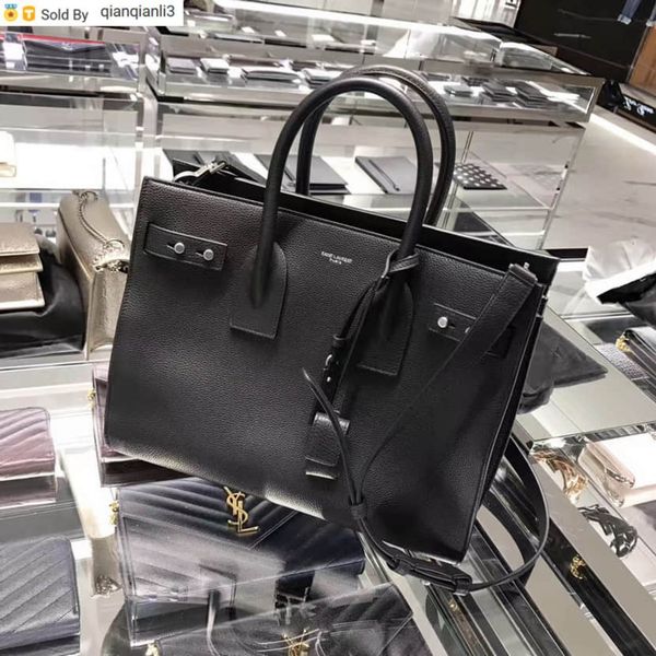 

qianqianli3 rlhv black grain leather sac de jour 464960 handbags handles shoulder bags totes evening cross body bag