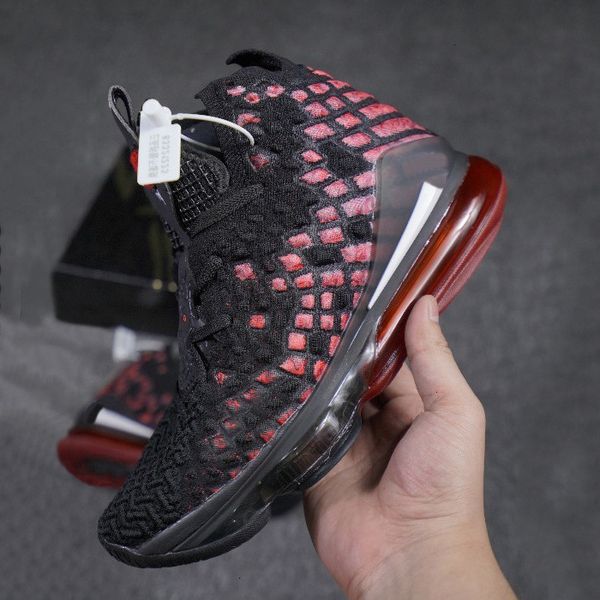 

new lbj17 laz17a arrival 17 xv equality blue black basketball shoes man good quality what the high 17s ep training sneakers 36-46 u80z
