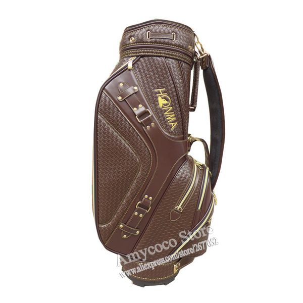 

cooyute new golf bag pu golf standard bag in choice 9.5 inch honma golf clubs bag ing