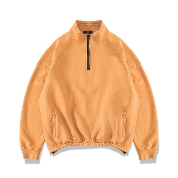 

100% cotton men hoodies sweatshirts kg-1165, Black