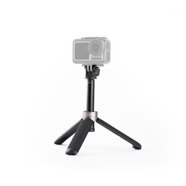 

tripods pgytech mini tripod extension pole selfie stick for dji osmo action sport camera 2 in 1 pole1