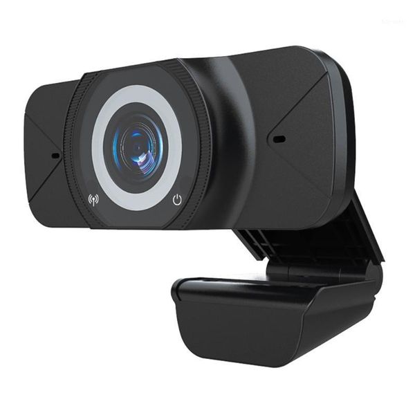 

alloyseed w7 webcam usb 2mp 1080p hd computer desklapweb camera with lens cover for online live video conference calling1