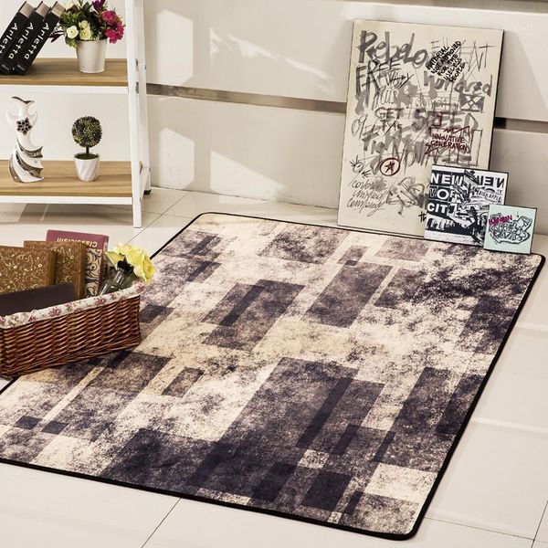 

european carpet living room sofa coffee table floor mat study bedroom bedside carpet customizable velvet printing non-slip rug1