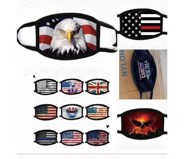 

american dustproof face election supplies masks print trump mask universal for men and women american flag mask shi