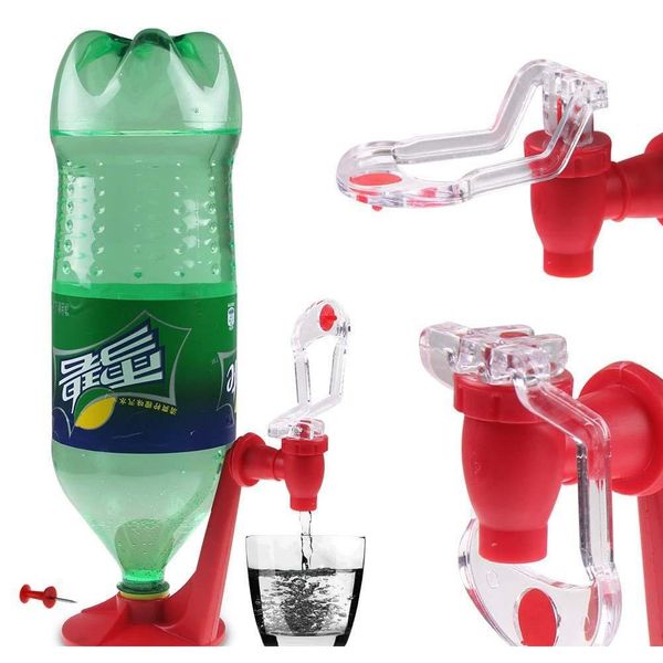 

wholesale- the magic tap saver soda dispenser bottle coke upside down drinking water dispense party bar kitchen gadgets drink machines