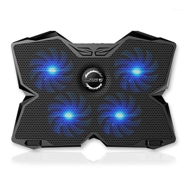 

lapcooling pads professional game usb cooler with 4 fans slide-proof stand 14"15.6" 17 inch notebook fan1