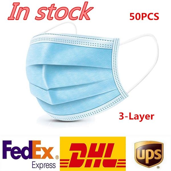 

factoryxvdsdisposable face masks with elastic dhl ear loop 3 ply breathable for blocking dust air anti-pollution mask