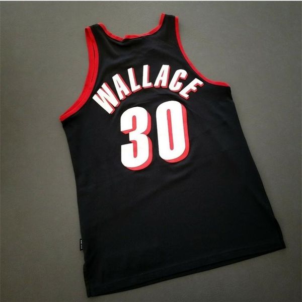 

custom 604 youth women vintage rasheed wallace vintage 911 jersey college basketball jersey size s-4xl or custom any name or number jersey, Black