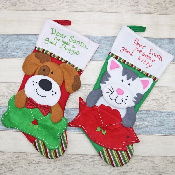 

dog envelope socks cat ornaments christmas new tree decorations gifts