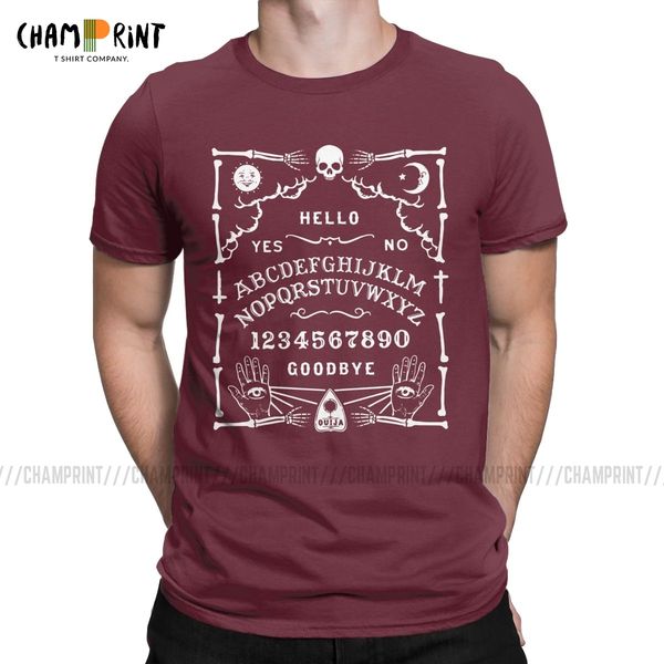 

sport men ouija spirit board t shirts occult paranormal witchcraft cotton clothing humor short sleeve tee shirt gift idea t-shirts