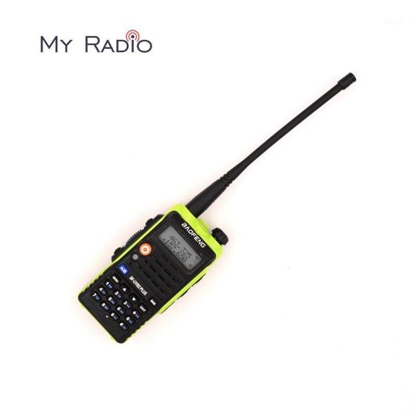 

walkie talkie baofeng b2 plus two way radio dual band 136-174 & 400-520mhz lcd display ham transceiver1