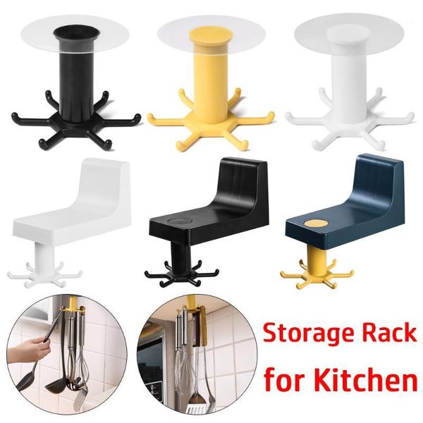 

360 degrees rotating hook kitchen accesorios storage bathroom organizar storage rack rotated holder wall mounted hanging hooks1