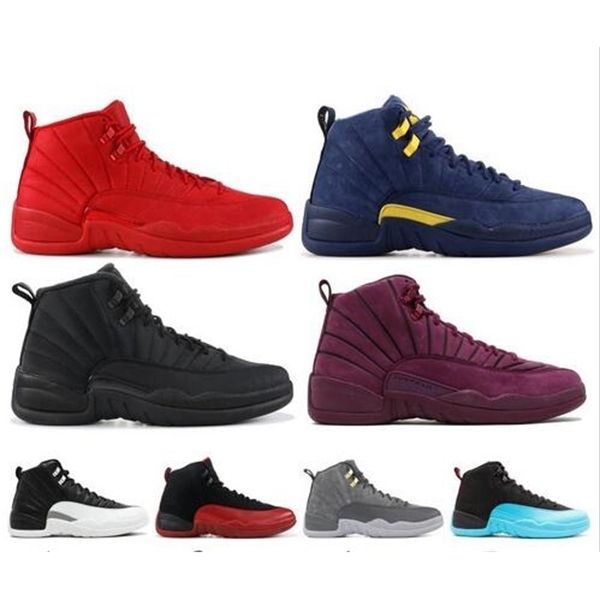 

basketball shoes 12 12s men new arrival gym red sport training high sneakers cny french blue the master designer trainers