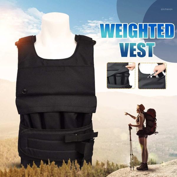

accessories adjustable weight vest outdoor training physical exercise slimming running fitness bearing waistcoat 20-140lbs1