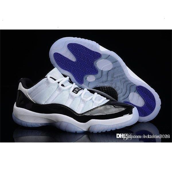 

sports concord basketball size shoes outdoor mens sneakers 11s bred for big men us 14 15 16, Black