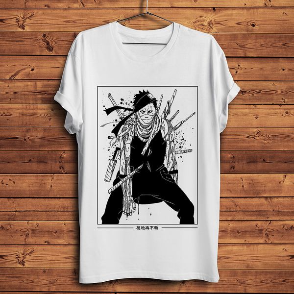 

mist demon momochi zabuza cool naruto anime homme summer short sleeve white casual tshirt streetwear hooded sweatshirt hoodie men t shirt