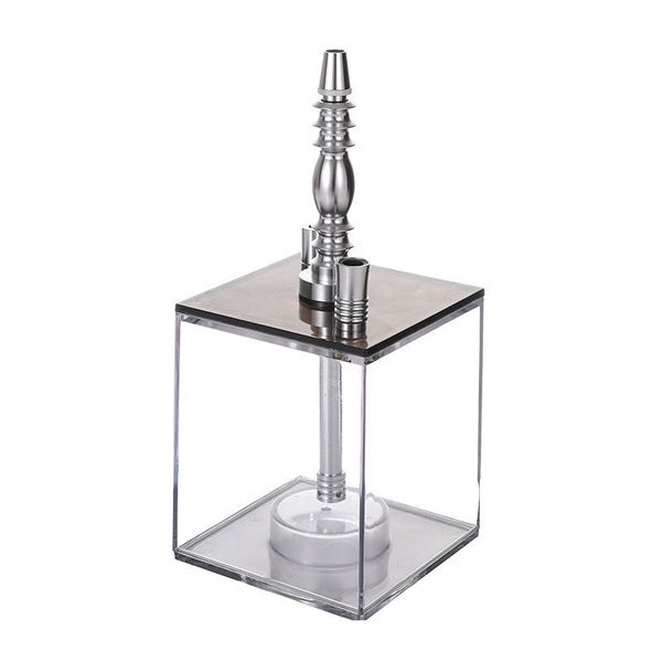 

big size acrylic cloud hookah pipe set travel chicha nargile with narguile hose ceramic bowl charcoal tongs accessories