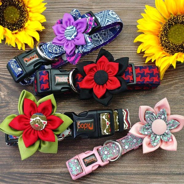 

cute dog collar adjustable pet chihuahua puppy collar printed dog accessories for small medium large dogs pug beagle pet wmtqcq