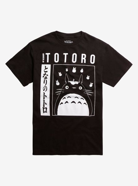 

fashion men's short sleeve cotton studio ghibli my neighbor totoro kanji totoro mens funny hoodie designers t shirts sweatshirt