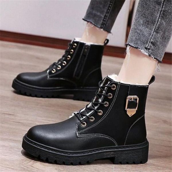 

keep warm high heel women boots 2020 new thick heel round toe high non-slip women riding boots fashion women's shoes 35-431, Black