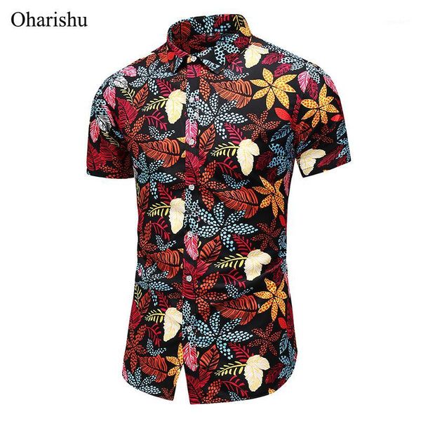 

men's casual shirts 5xl 6xl 7xl summer tropical hawaiian shirt button down short sleeve black white printed 45kg-120kg1, White;black