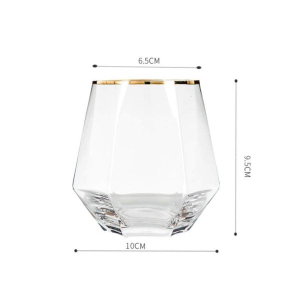 

геометрия стекла diamond crystal cup стекла коктейль виски чай кофе вода кружка молока вино прозрачный кубок массажер рюмки jllnwx