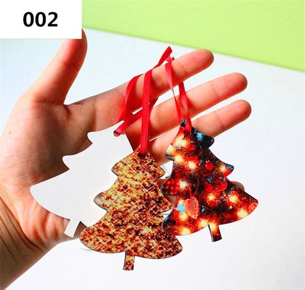 

diy custom christmas decorations party supplies mdf sublimation blank hanging ornament for christmas double sided c wmtuxb dayupshop