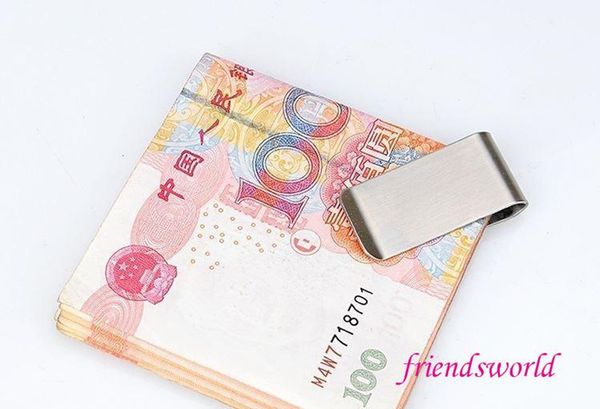 

clipper wallet money stainless slim money steel brass clip clamp card holder credit name card holder from the