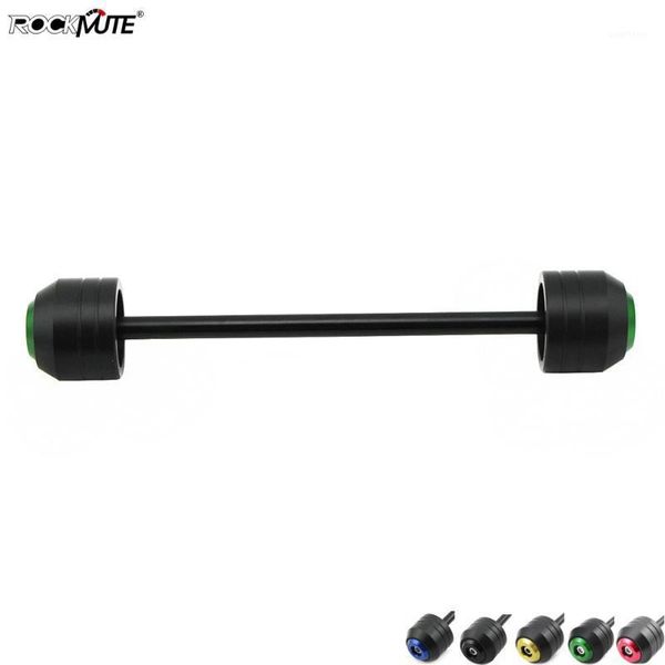

motorcycle pom axle fork crash sliders for fjr1300a 2006-2020 front wheel protector circle decoration pad1