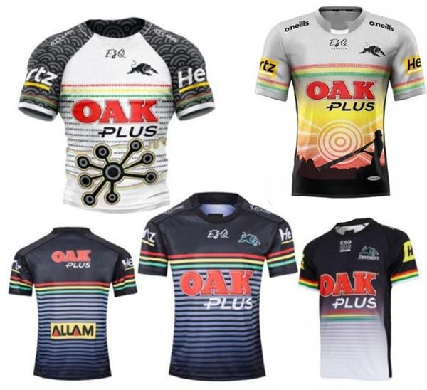 

2021 penrith panthers indigenous rugby jerseys 2021 home jersey rugby shirts sport sport sale vest, Black;gray