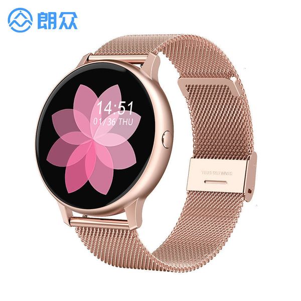 

langzhong dt88pro female watch heart rate prsure blood oxygen exercise information reminder smart braceletjk