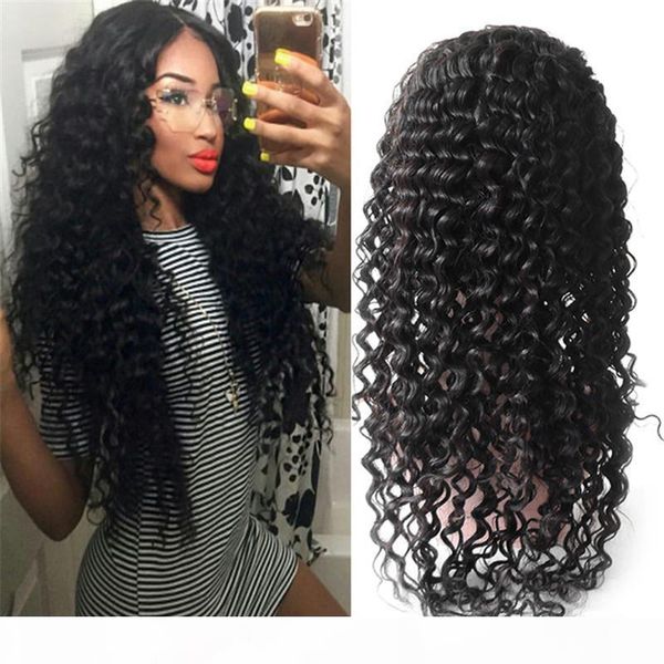 

fashion loose body wave full lace wig 8-26 inch in stock peruvian virgin hair glueless lace front human hair wigs cheap, Black;brown