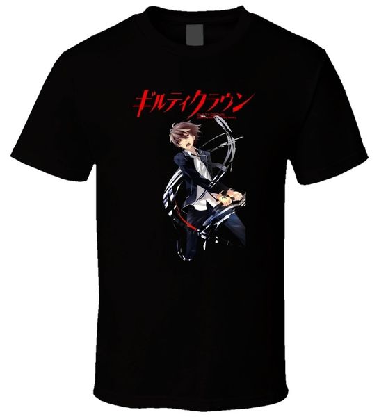 

2019 new t shirt men guilty crown anime 6 black men t shirt size short tee shirt sport hooded sweatshirt hoodie