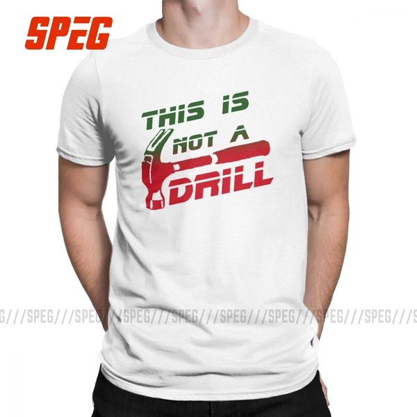 

men's this is not a drill dad joke tools sarcastic vintage short sleeve round neck tees gift idea hooded sweatshirt hoodie men t shirt