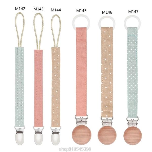 

children pacifier clips chains soother holder baby pacifier dummy clip nipple holder o06 20 dropshipping