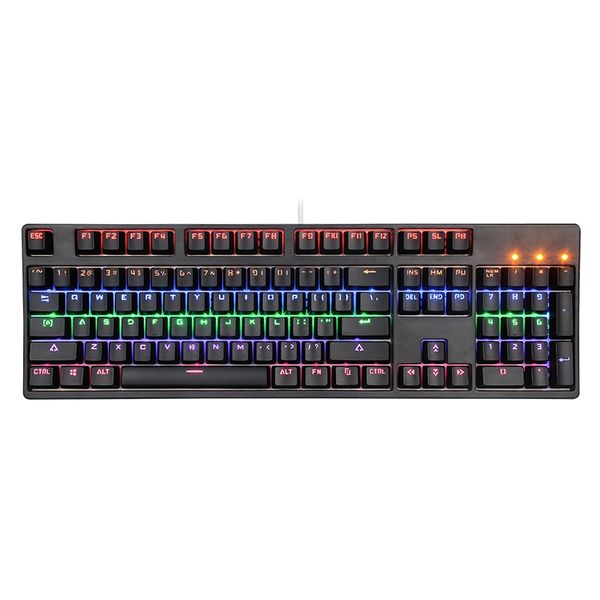 

game backlit gaming mechanical keyboard with backlight rgb gamer for computer pc lapled keycaps key cap board keybord