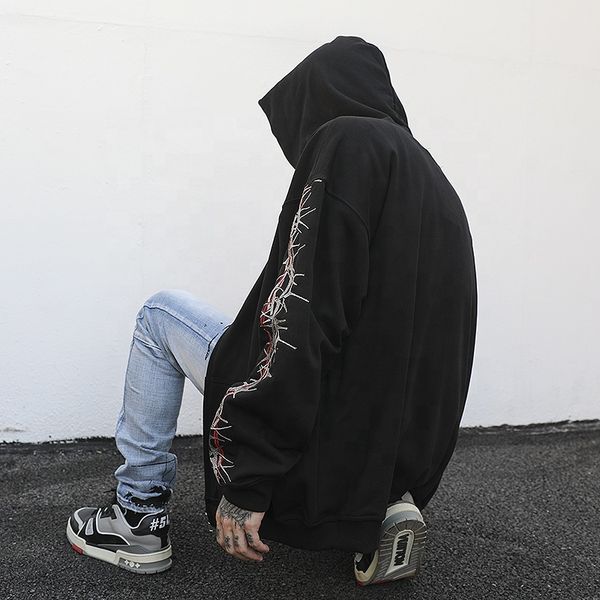 

oem custom label drop shipping stock zipper men embroidery jacket
