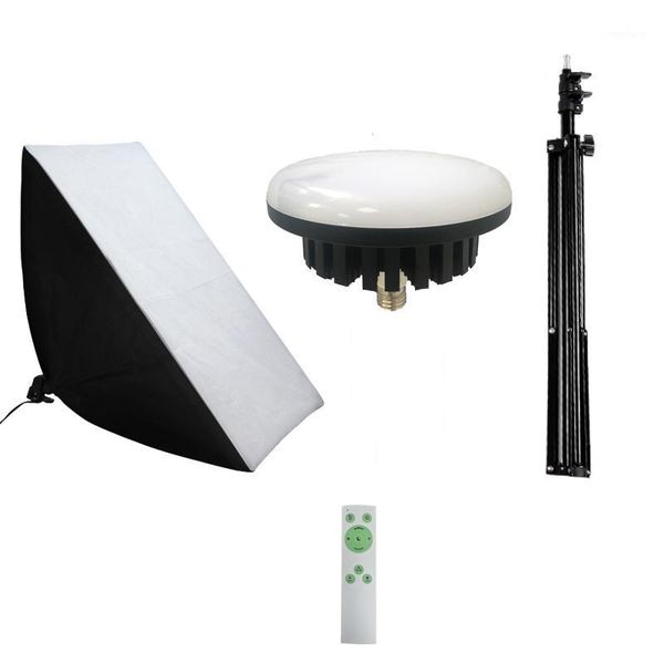 

lighting & studio accessories pography 220v 100w led fill lamp with softbox light stand continuous kits1