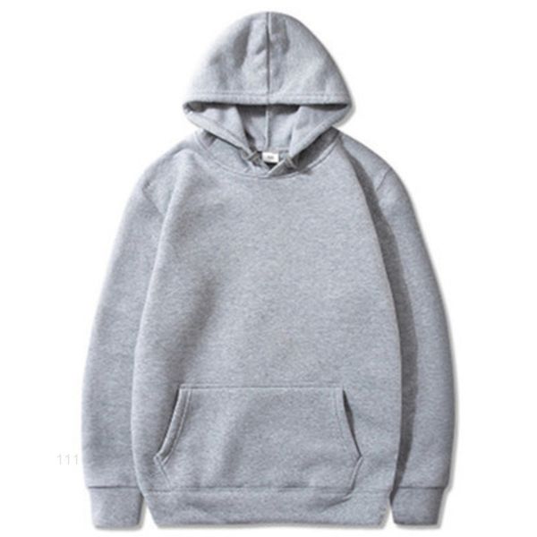 

sweatshirt men street dance skateboard cotton classic embroidery round neck plus velvet fashion have hat new style j7exnkwogm, Black
