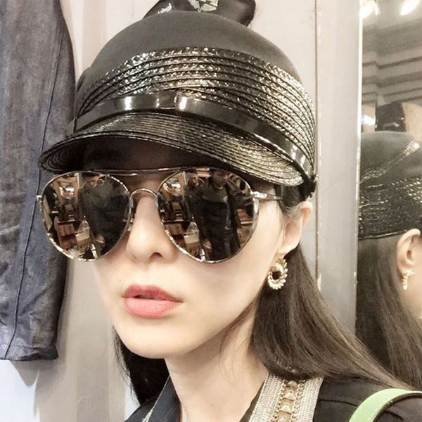 

women's sunglasses big korean fashion face toad glasses women's personality big frame sunglasses, White;black