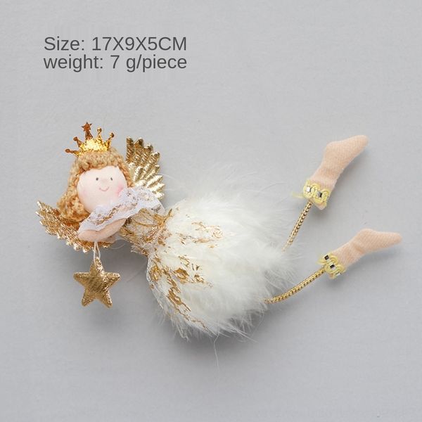 

q13pn мило летающий плюшевый ангел милый дерево кулон елочных ornamentsaccessories стола летающий плюшевый ангел кукла украшения рабочего