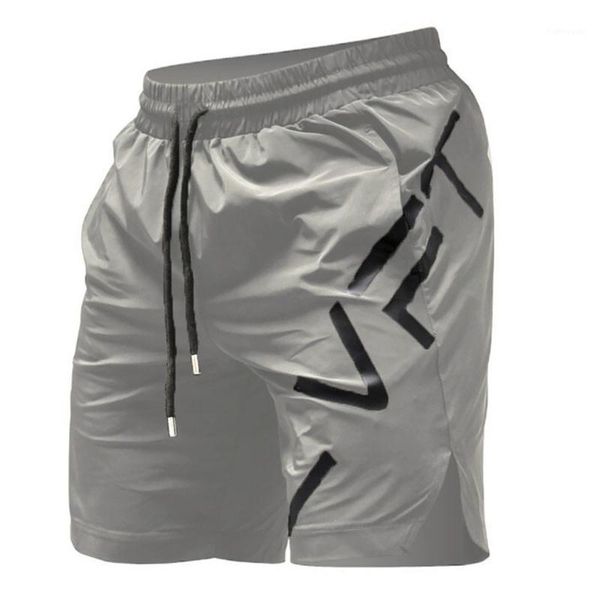 

2020 new summer men gym shorts fashion brand slim fitness bodybuilding short pants mens shorts elastic waist sportswear1, White;black
