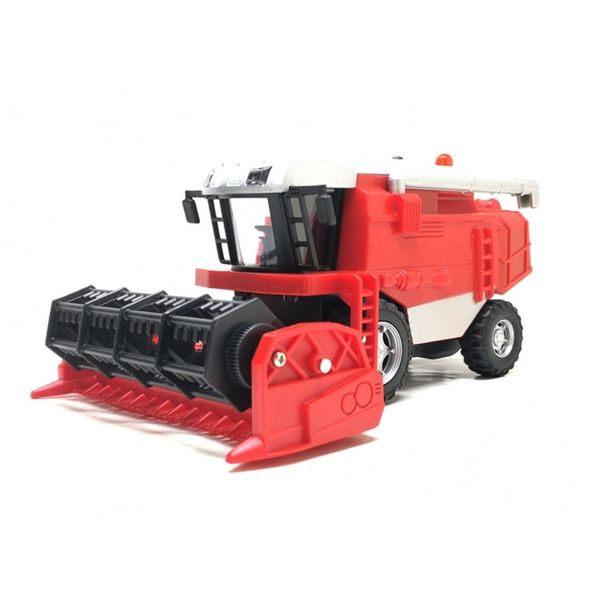 

1:32 alloy harvester model, farm weeder toy,children's toy,simulated sound and light,ing