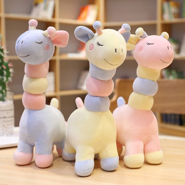 

lovely macaron deer plush toys stuffed animals plush doll soft kids toys baby children girls christmas gift