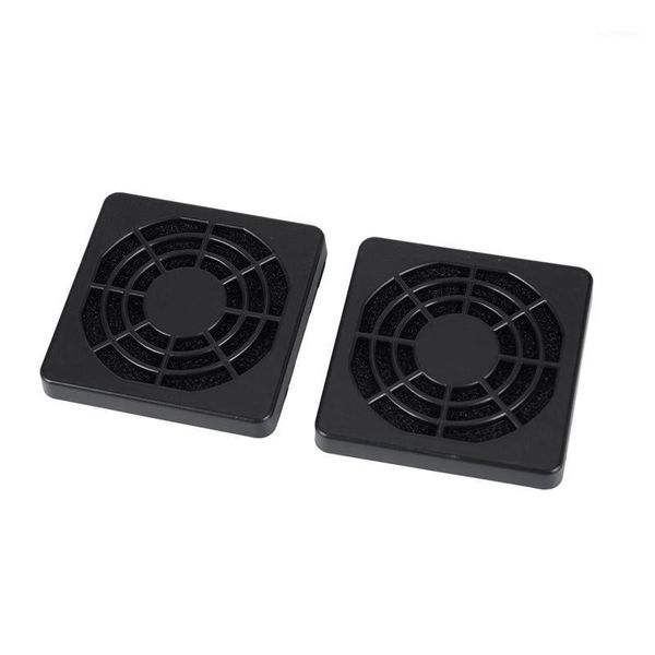 

eas-2 pcs dustproof dust filter guard grill cover for 50mm pc case fan1