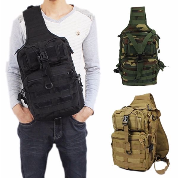 

men 600d nylon waterproof sling chest bag military motorcycle travel riding cross body messenger casual shoulder back pack y201224