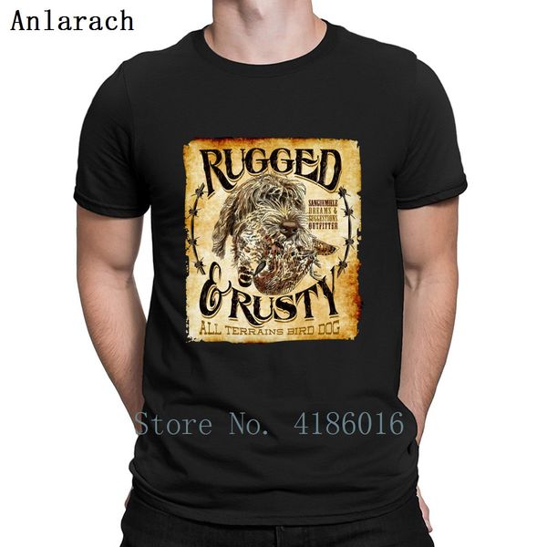 

rugged and rusty t shirt casual knitted cotton size s-5xl homme letters anti-wrinkle summer style shirt sport hooded sweatshirt hoodie