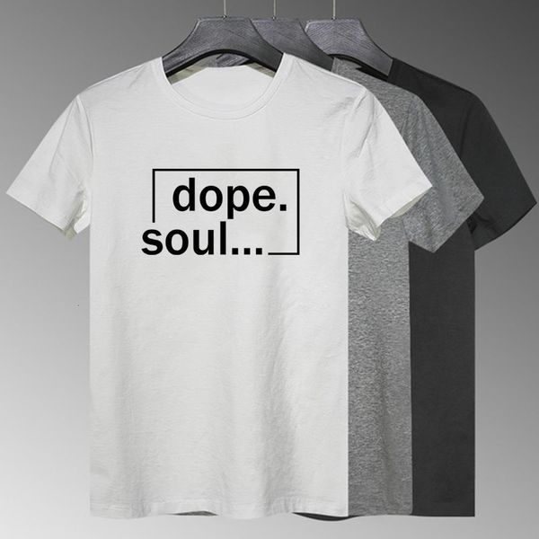 

summer new t-shirt aesthetic dope soul letter print comfortable o-neck women's shirt punk plus size multicolor tshirt, White