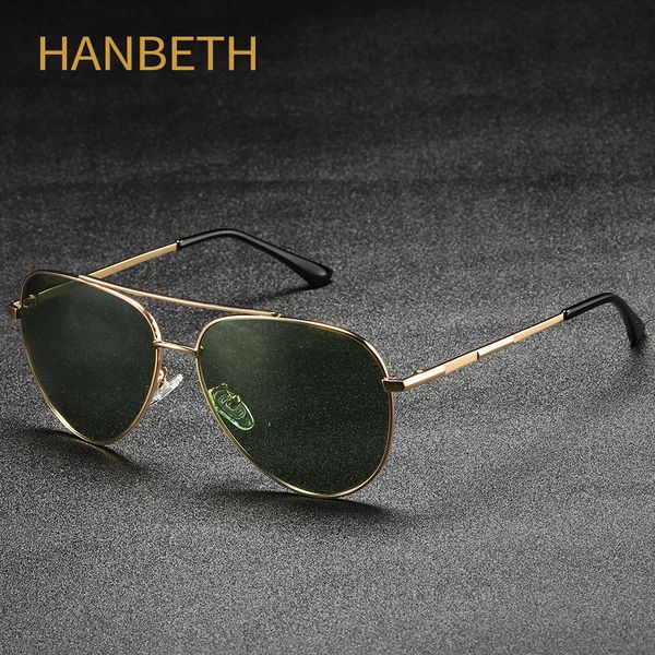 

fashion sunglasses men polarized driving women uv400 brand designer pilot sun glasses metal retro eyewear male goggle, White;black